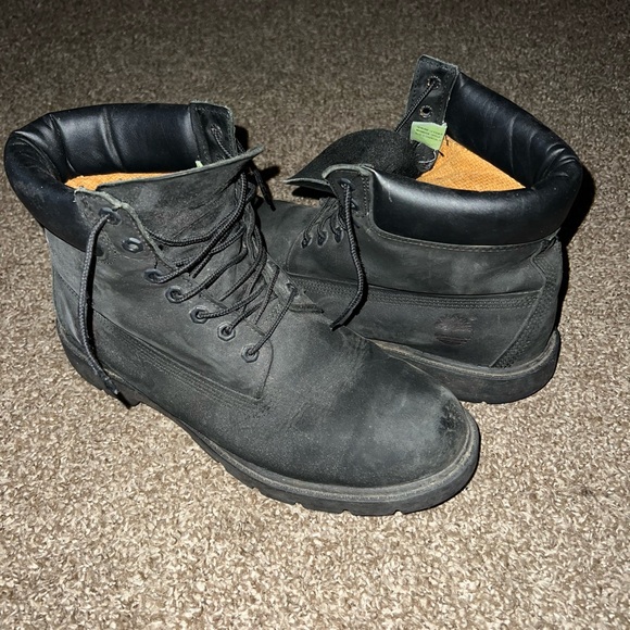 Timberland Vintage OG Premium Black Waterproof Boots - Picture 1 of 4